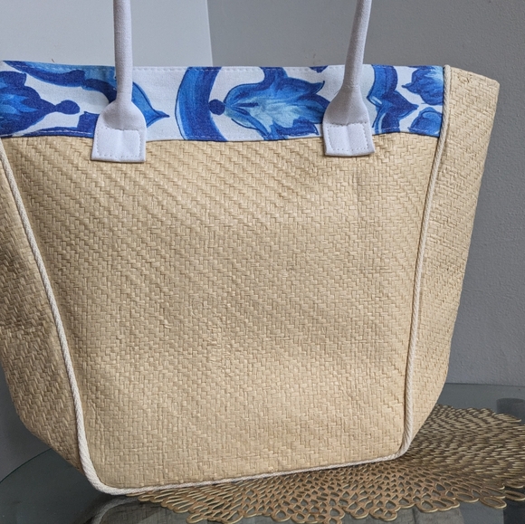 Dolce and Gabbana light blue tote bag - Picture 4 of 8